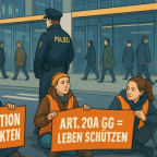 Klimakampf mit Kleber – Heldentum oder hilflose Provokation?